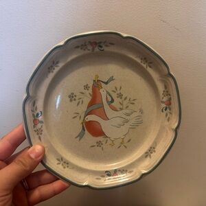 Marmalade Geese Plate set of 2